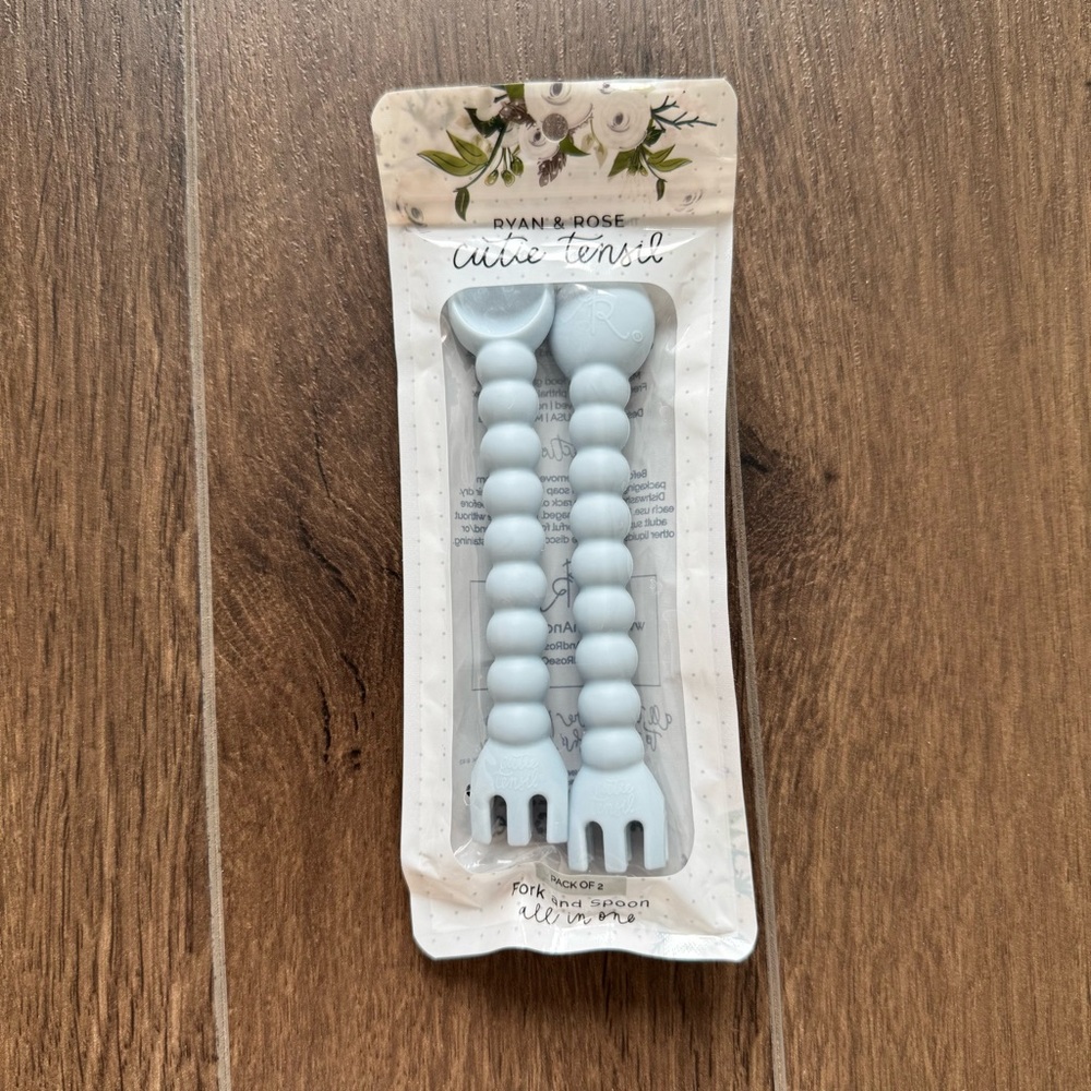 NEW Ryan & Rose Cutie Tensil (fork and spoon)